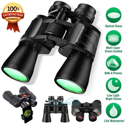 2023 Military Army 180x100 60x60 Night Vision Binoculars Goggles Hunting+Case • $11.99