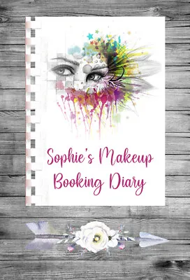 £9.75 • Buy Personalised A4 Appointment Book/Diary - Beauty - Makeup - BP2