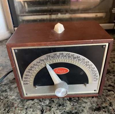 Franz Model LM-FB-5 Vintage Electric Metronome Solid Mahogany Case For Repair • $5