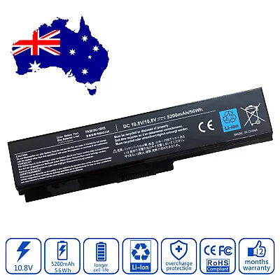 Battery For Toshiba Satellite L510-ST3405 P755-S5180 P755-S5174 C650-17Z • $49.59