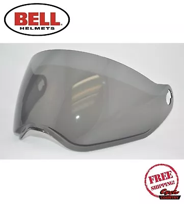 Bell Brand Mx-9 Adventure Helmet Front Face Shield Visor Dark Smoke Tint New • $40.95