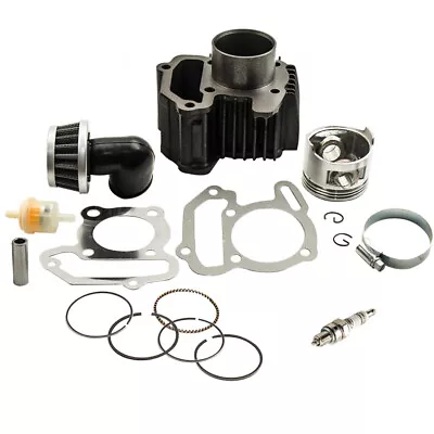 80cc Engine Piston Cylinder Top End Kit For Yamaha Badger Moto-4 Raptor 80 YFM80 • $43.48