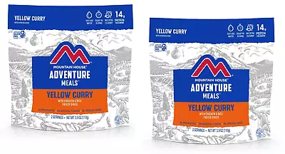 Yellow Curry - 2 Pack - Mountain House Freeze Dried Camping / Backpacking Meals • $24.99