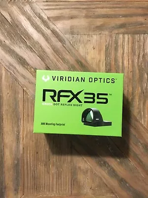 NEW Viridian RFX 35 Green Reticle RMR Footprint (981-0022) • $165