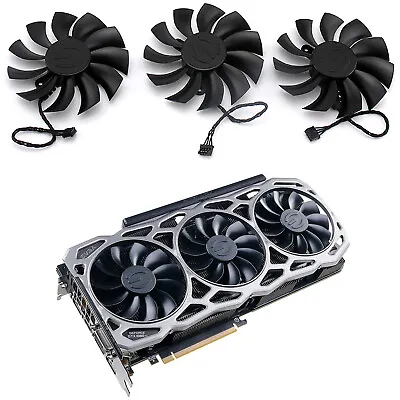$21.54 • Buy DC12V PLA09215B12H Graphics Card Fan Cooling For EVGA GTX 1080TI FTW3 DT Gaming