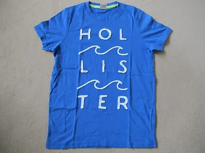 Hollister Boys T-shirt Blue Size Large • £5.99