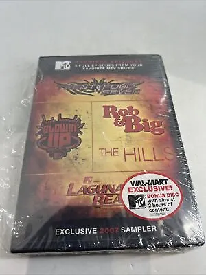 MTV Sampler DVD! 24/7 Blown Up Rob & Big The Hills Laguna Beach New Sealed • $5.55