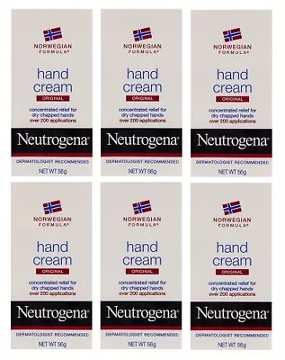 * 6 X Neutrogena Norwegian Hand Cream Original 56g • $43.97