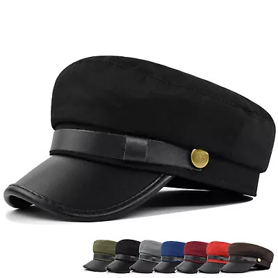 Captain Hat Retro Style Keep Warm Winter Outdoor Beret Cap Sailor Hat Head Wear • $18.94