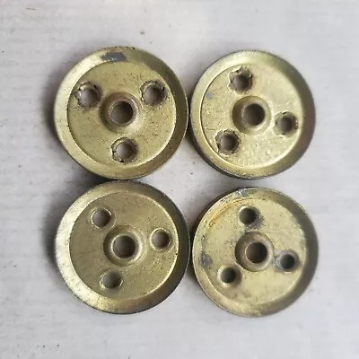 4x Meccano Part22a 1inch Pulley Without Boss Unstamped • £1.20