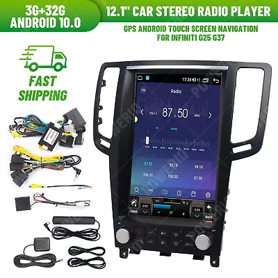 For Infiniti G25 G37 Car Stereo Radio Player GPS Android Touch Screen Navigation • $525