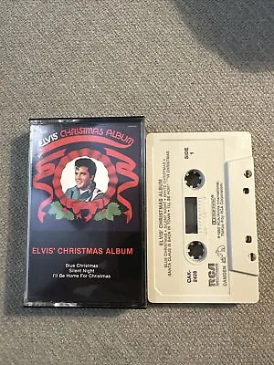 Elvis Presley Elvis' Christmas Album 1985 Cassette Tape • $7.50