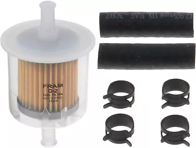 Fram G2 Fuel Filter In-Line 5Micron Paper 5/16 In Hose Barb Plastic • $9.50