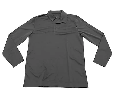 7 Eleven Employee 7-11 Uniform Work Polo Shirt Long Sleeve Polyester Mens Medium • $21.88