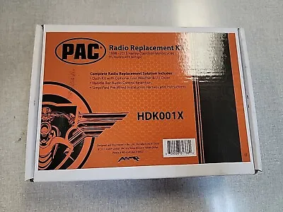 PAC HDK001X Radio Replacement Kit For 1998-2013 Harley-Davidson Motorcycles • $63.88
