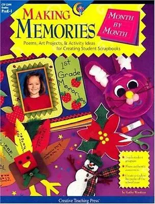 Making Memories Month By Month: Poems Art Pr- 9781574717839 Paperback Wootton • $4.59