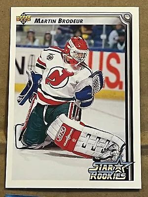 1992-93 Upper Deck - Star Rookies - Martin Brodeur Devils #408 • $1.50