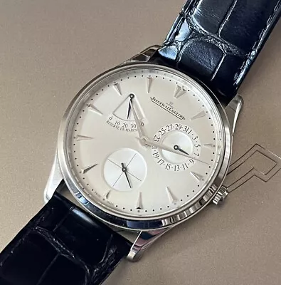 Jaeger LeCoultre Master Ultra Thin Réserve De Marche 2020 B&P Warranty - MINT • £6695