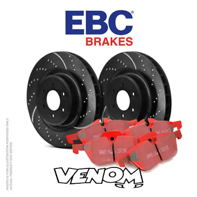 EBC Front Brake Kit Discs & Pads For Chevrolet Corvette (C5) 5.7 97-2005 • $524.51