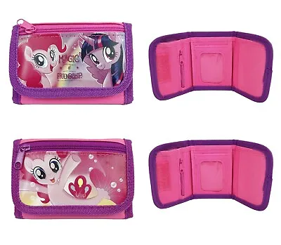 My Little Pony Characters Set Of 2 Children Girl Tri Fold Wallet  • $14.99