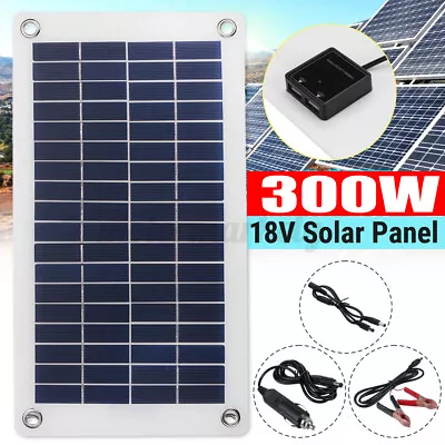 £19.79 • Buy UK 12V 40W Dual Double USB Flexible Solar Panel Battery Charger For Boat Car Van