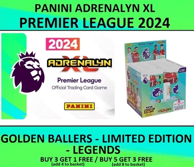 £2.75 • Buy Panini Adrenalyn XL Premier League 2024 Golden Baller / Limited Edition / Legend