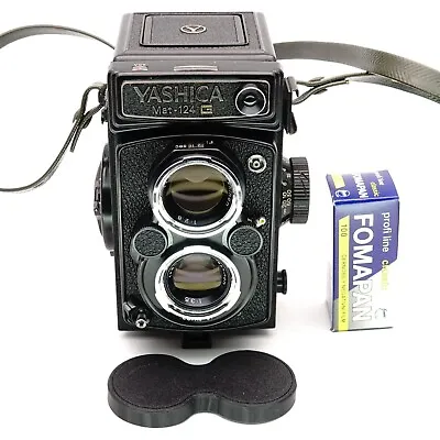 Yashica Mat 124G Medium Format TLR With 80mm 1:3.5 6x6 120 Format / Fresh Seals • £427.43