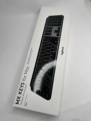 Logitech MX Keys For Mac IPad Advanced Bluetooth Wireless Illuminated Keyboard • $74.98