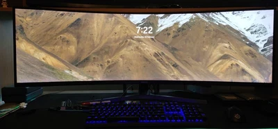 $1500 • Buy Samsung LC49RG90SSE 49  120Hz Dual QHD QLED Gaming Monitor