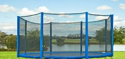 8FT Net For 6 Poles - Round Trampoline Replacement Enclosure Net • $50