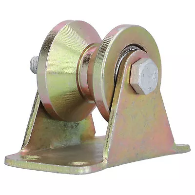 $11.99 • Buy 32mm V‑Type Groove Wheel Heavy Duty Wire Rope Rail With 2.5mm Bracket For Door