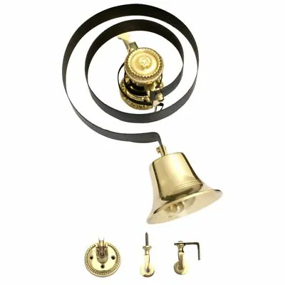 £55 • Buy Butlers Bell Polished Brass - Internal Bell And Pulleys Only