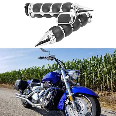 1  Motorcycle Handle Bar Hand Grips For Honda VTX1300C VTX1300R VTX1300S VTX1800 • $31.58