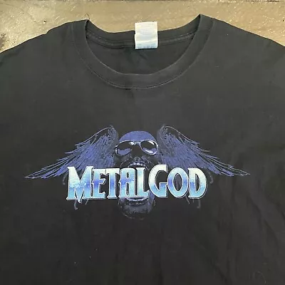 Halford Metal God Shirt T-shirt Vintage Metal Judas Priest Rob Halford Size L • $19.99