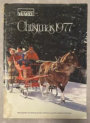 Montgomery Ward Christmas 1977 Catalog • $19.99