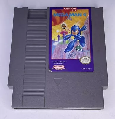 Mega Man 4 (Nintendo NES 1991) Cartridge Only - Tested • $49.99