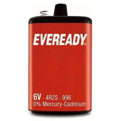 £6.95 • Buy PJ996 Batteries - Eveready PJ996 4R25 6V Lantern Torch X 1 Pack Long Expiry
