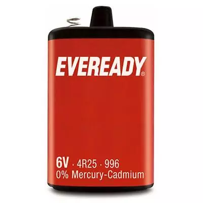£6.95 • Buy PJ996 Batteries - Eveready PJ996 4R25 6V Lantern Torch X 1 Pack Long Expiry