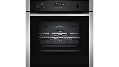 £619 • Buy Neff N50 B2ACH7HH0B 60cm Single Built In Electric Oven Stainless Steel 