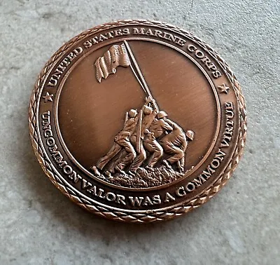 United States Marine Corps  Semper Fidelis  Battle Of Iwo Jima Military Coin • $14.99