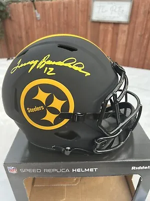 TERRY BRADSHAW SIGNED AUTOGRAPHED STEELERS FULL ECLIPSE HELMET BECKETT COA Dual • $299