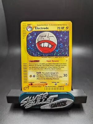 Pokemon Card - Electrode Aquapolis H7/H32 Holo Rare - With Swirl!!! • $30