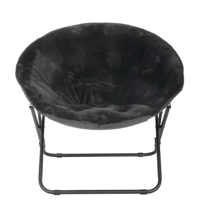 Portable Comfy Saucer Chair Folding Moon Chair Soft Lounge Chair For Living Room • $28.99