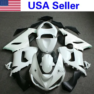 Fits KAWASAKI Ninja ZX6R 636 2005 2006 ZX636C Unpainted Fairing Kit ABS BodyWork • $245