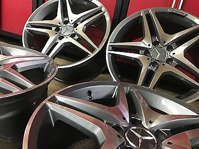 Mercedes 19 In S63 Rims Wheels Set4 New 19/8.5 19/9.5 Fits S550 S600 S400 S Amg • $1095