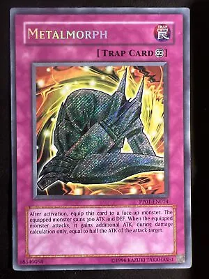 Yu-Gi-Oh! TCG Metalmorph PP01-EN014 Unlimited Secret Rare MISPRINT • $15.20