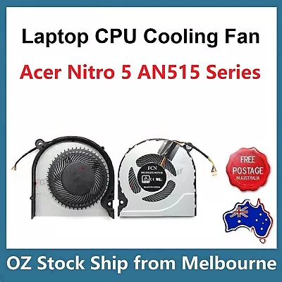 Genuine CPU Cooling Fan For Acer Predator Helios 300 G3-571 G3-572 PH315-51 • $21.95