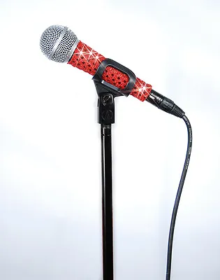 MicFX RED SENSATION MICROPHONE SLEEVE / FITS CORDED MICROPHONES  • $9.99