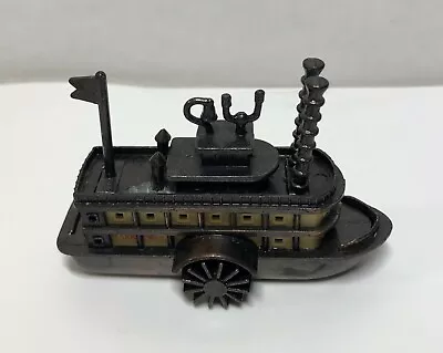 Vintage MARK TWAIN River Boat Cruise Ship Lake Boat All Metal Pencil Sharpener • $6.95