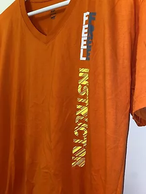 ZUMBA T-shirt - Instructor - Orange - Unisex - Size L • £1.99